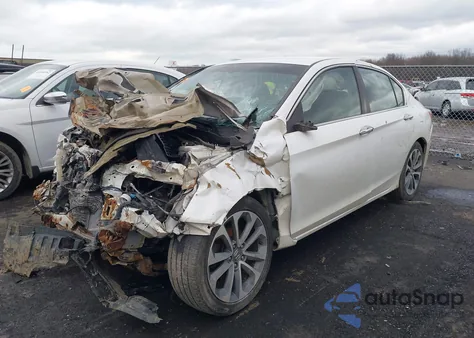 2013 Honda Accord Sport from USA, damaged, VIN 1HGCR2F55DA226599